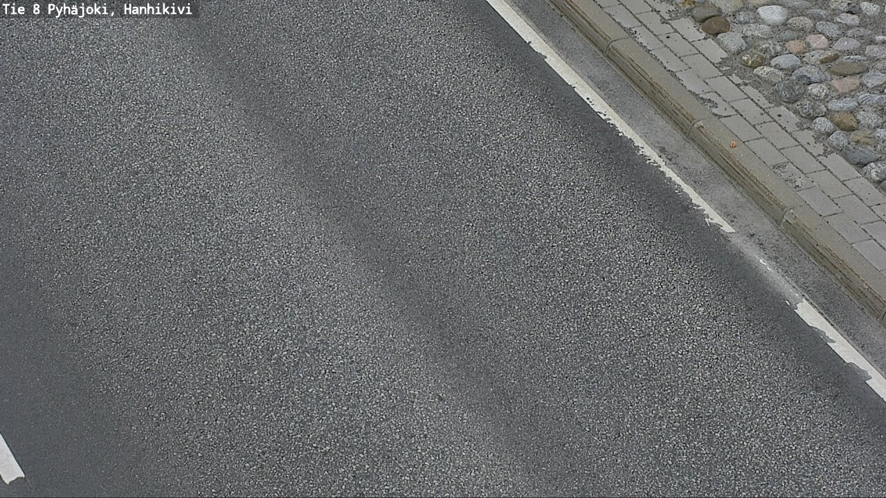Weather Camera Image Road 8 Pyhäjoki, Hanhikivi, Pyhäjoki, Pohjois-Pohjanmaa