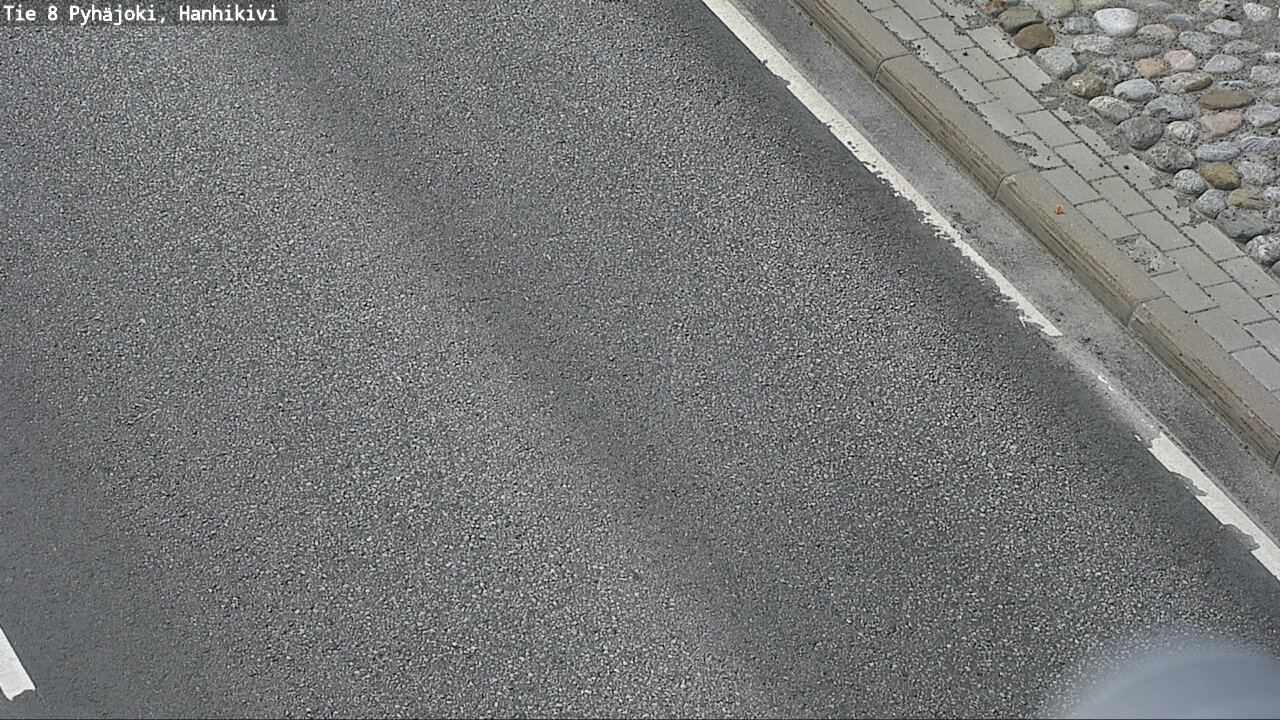 Weather Camera Image Road 8 Pyhäjoki, Hanhikivi, Pyhäjoki, Pohjois-Pohjanmaa