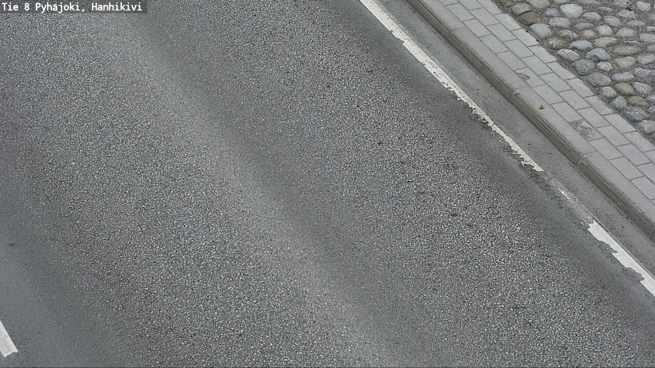 Weather Camera Image Väg 8 Pyhäjoki, Hanhikivi, Pyhäjoki, Pohjois-Pohjanmaa