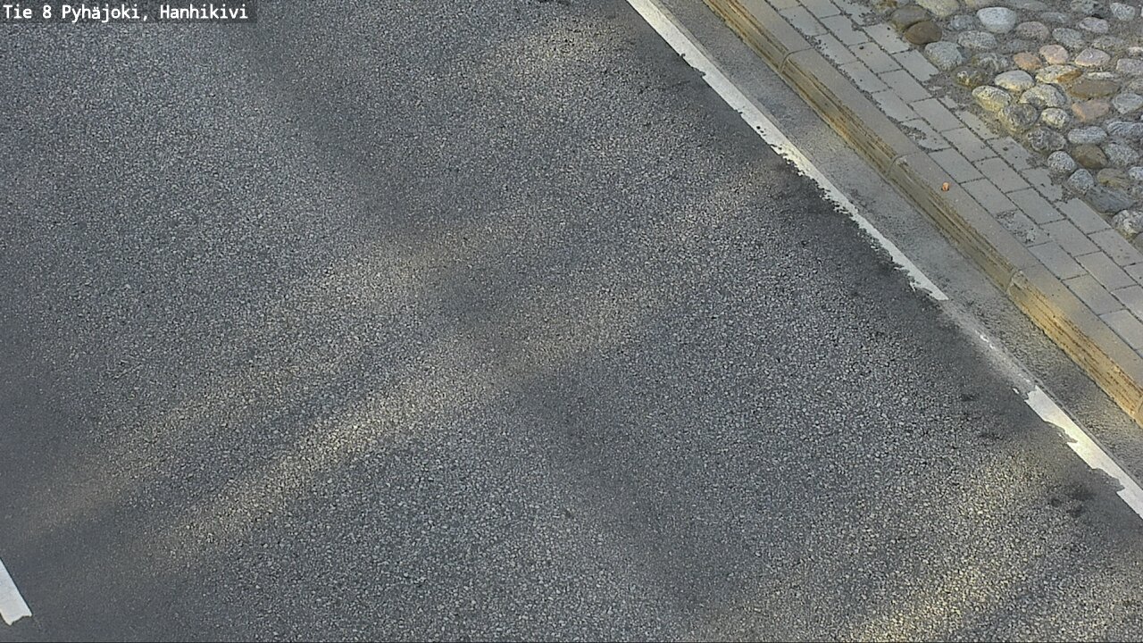 Weather Camera Image Road 8 Pyhäjoki, Hanhikivi, Pyhäjoki, Pohjois-Pohjanmaa