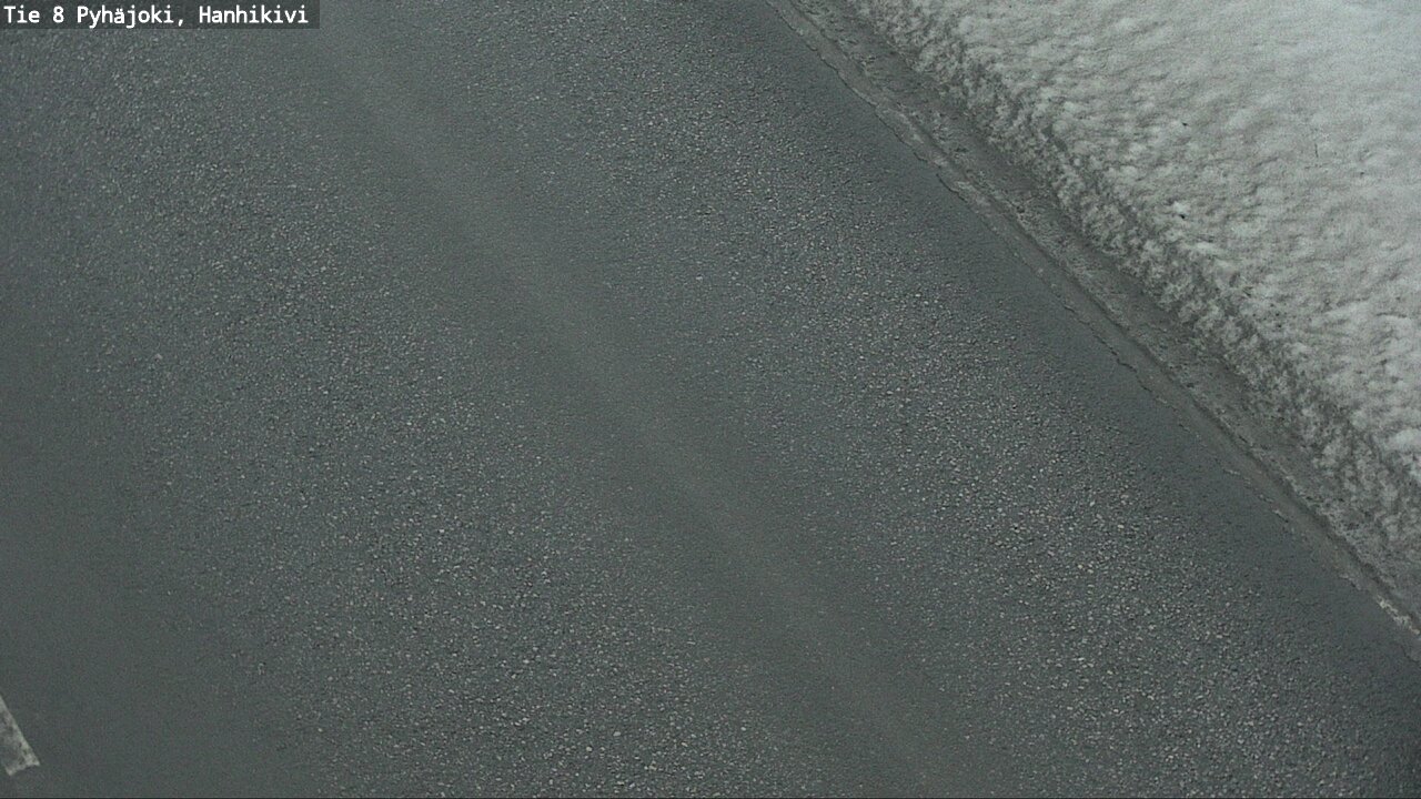 Weather Camera Image Väg 8 Pyhäjoki, Hanhikivi, Pyhäjoki, Pohjois-Pohjanmaa