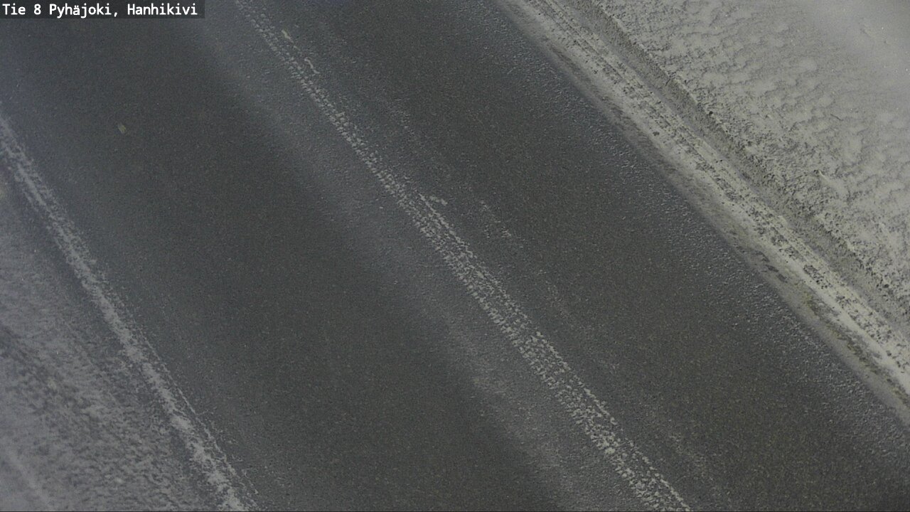 Weather Camera Image Road 8 Pyhäjoki, Hanhikivi, Pyhäjoki, Pohjois-Pohjanmaa