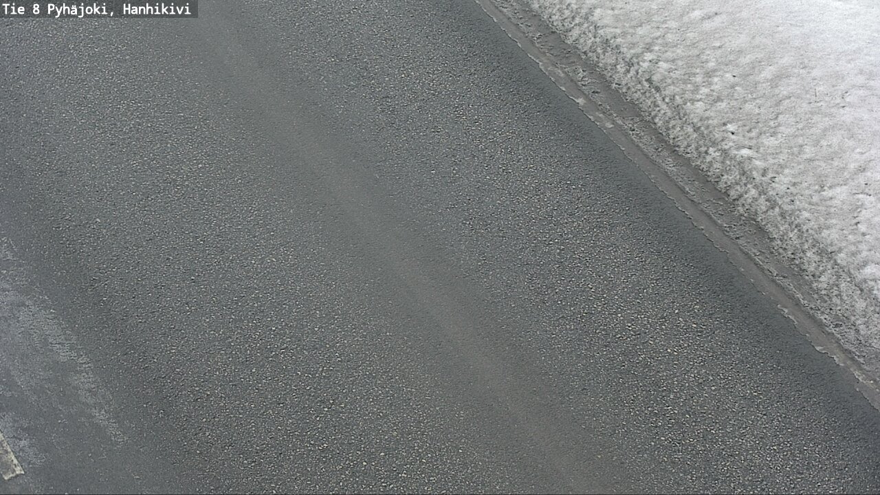 Weather Camera Image Road 8 Pyhäjoki, Hanhikivi, Pyhäjoki, Pohjois-Pohjanmaa