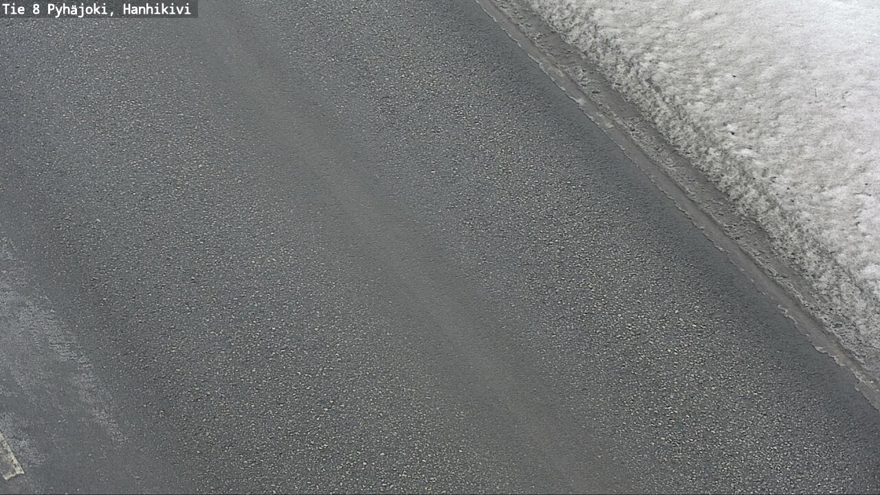 Weather Camera Image Road 8 Pyhäjoki, Hanhikivi, Pyhäjoki, Pohjois-Pohjanmaa