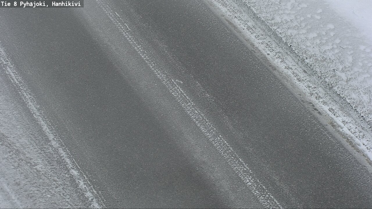 Weather Camera Image Road 8 Pyhäjoki, Hanhikivi, Pyhäjoki, Pohjois-Pohjanmaa