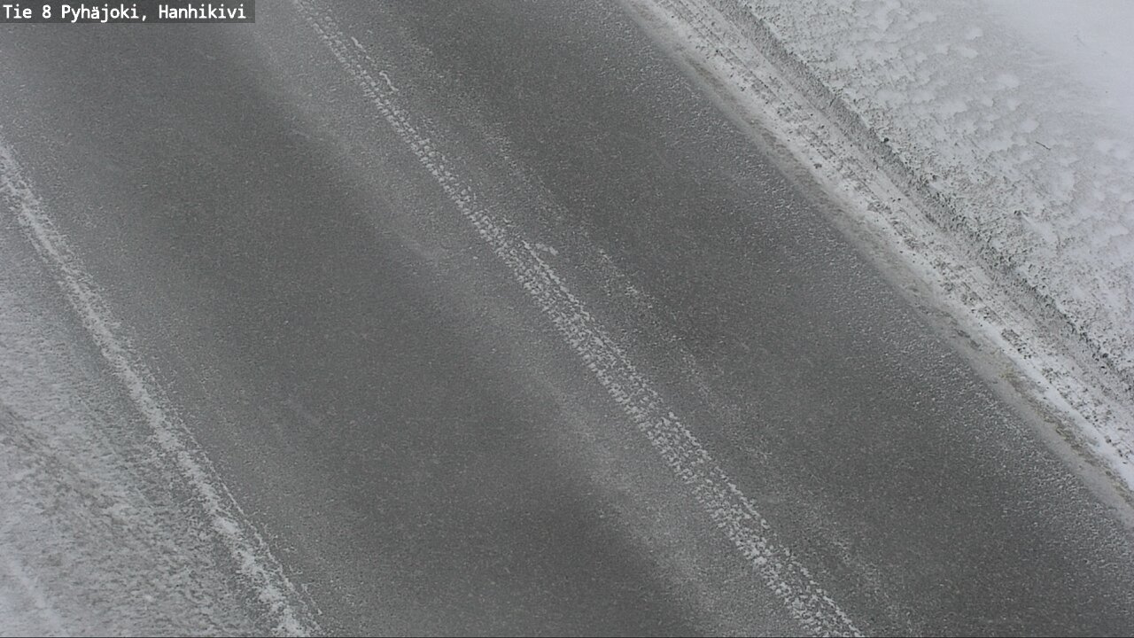 Weather Camera Image Road 8 Pyhäjoki, Hanhikivi, Pyhäjoki, Pohjois-Pohjanmaa