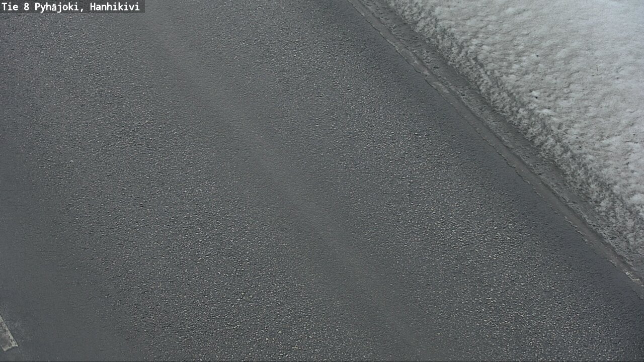 Weather Camera Image Väg 8 Pyhäjoki, Hanhikivi, Pyhäjoki, Pohjois-Pohjanmaa