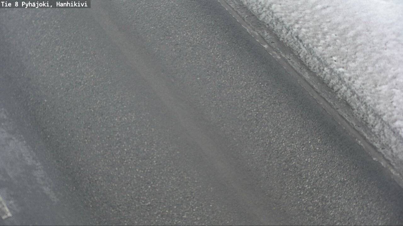Weather Camera Image Road 8 Pyhäjoki, Hanhikivi, Pyhäjoki, Pohjois-Pohjanmaa