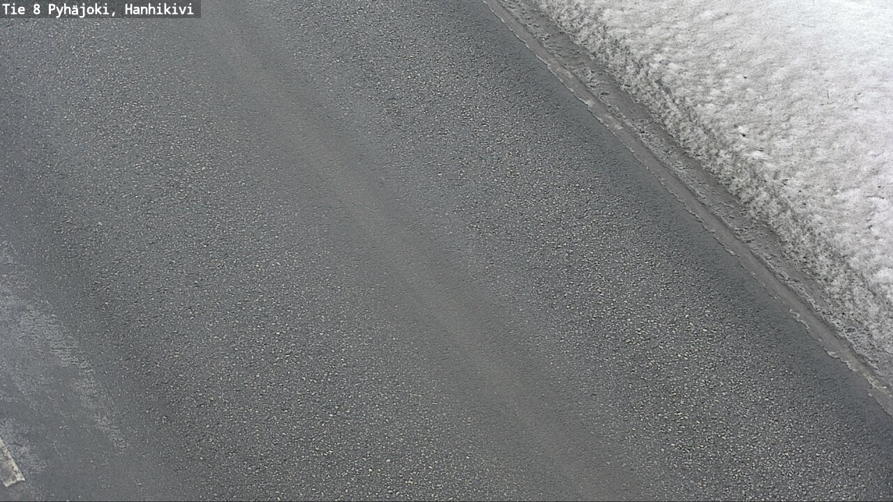 Weather Camera Image Road 8 Pyhäjoki, Hanhikivi, Pyhäjoki, Pohjois-Pohjanmaa