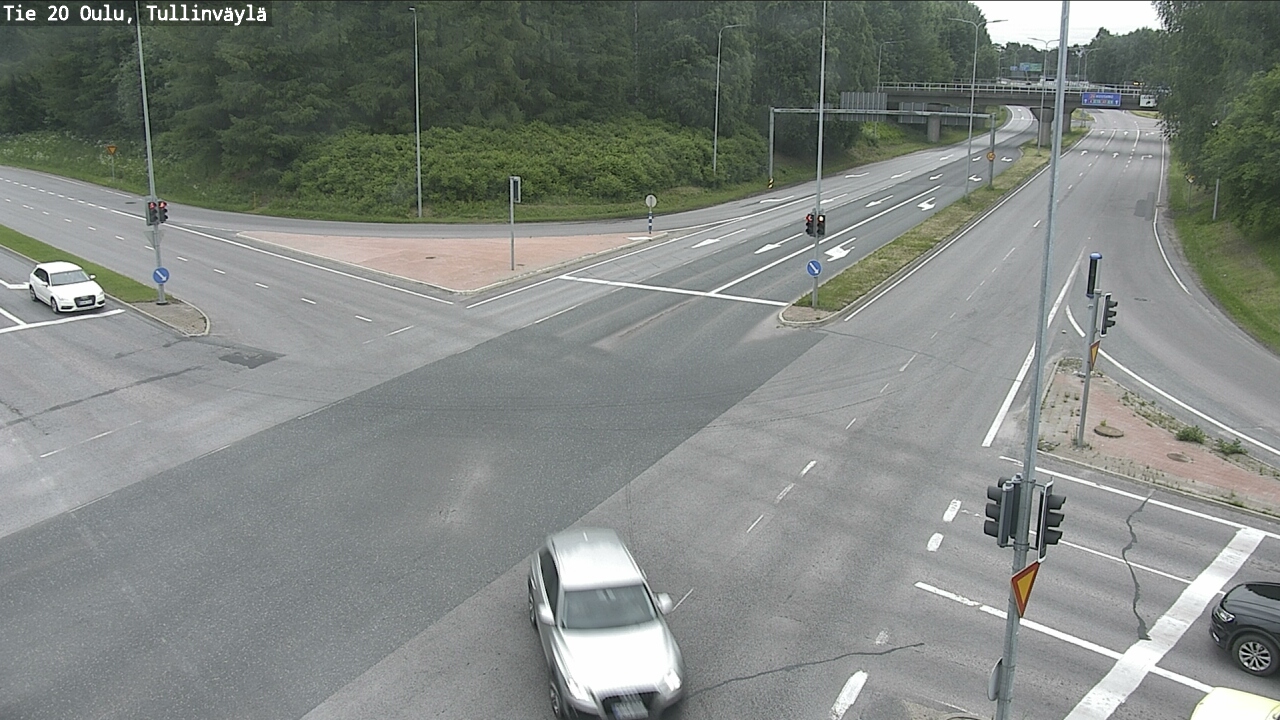 Weather Camera Image Väg 20 Uleåborg, Tullinväylä, Oulu, Pohjois-Pohjanmaa