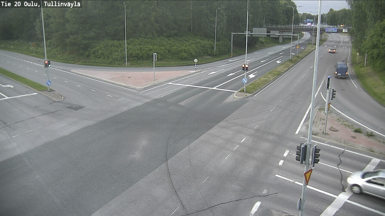 Weather Camera Image Väg 20 Uleåborg, Tullinväylä, Oulu, Pohjois-Pohjanmaa