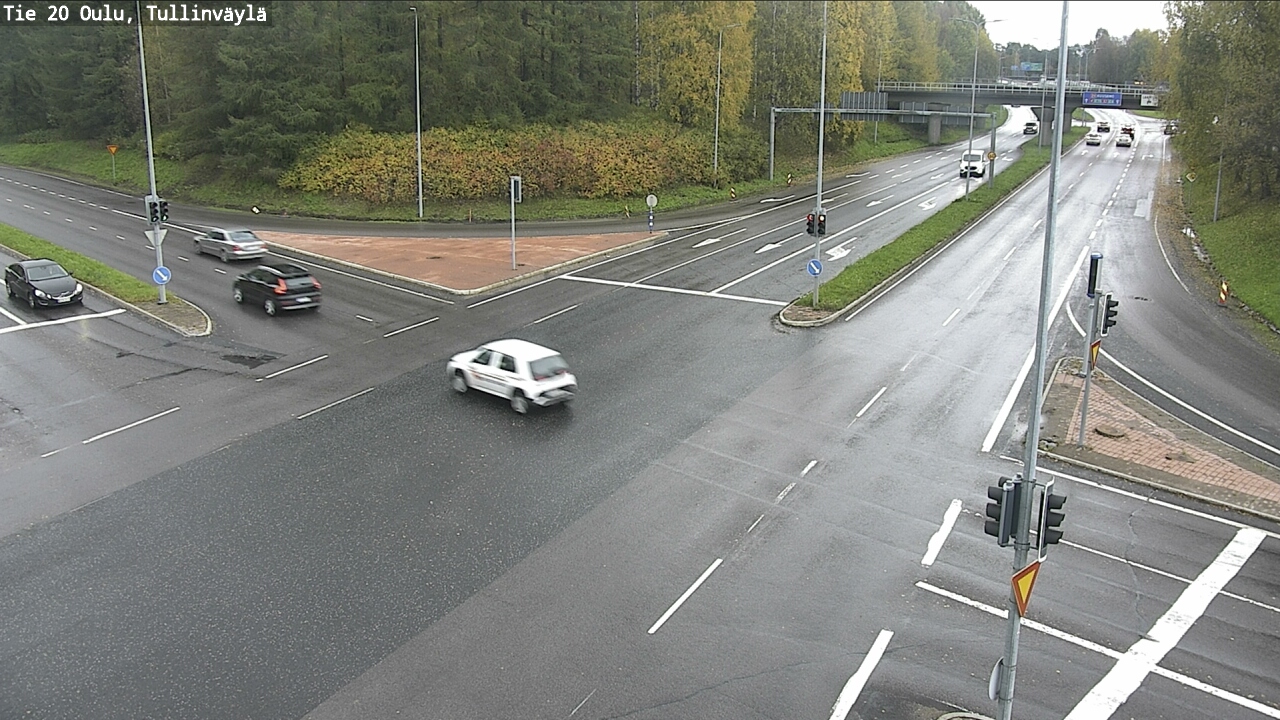 Weather Camera Image Väg 20 Uleåborg, Tullinväylä, Oulu, Pohjois-Pohjanmaa
