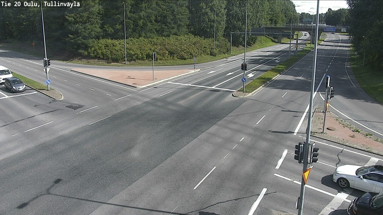 Weather Camera Image Road 20 Oulu, Tullinväylä, Oulu, Pohjois-Pohjanmaa