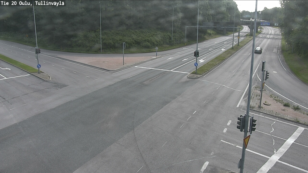 Weather Camera Image Väg 20 Uleåborg, Tullinväylä, Oulu, Pohjois-Pohjanmaa