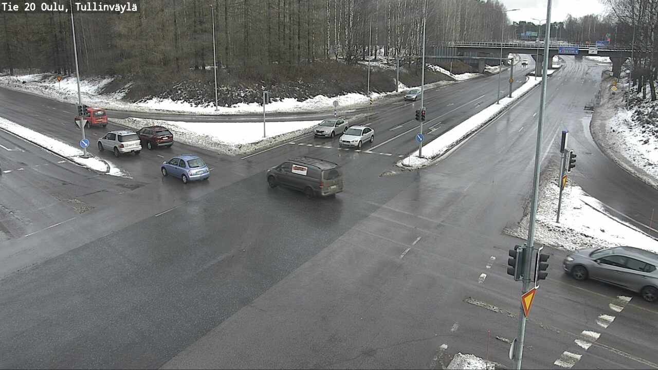 Kelikamerat Kuva Tie 20 Oulu, Tullinväylä, Oulu, Pohjois-Pohjanmaa