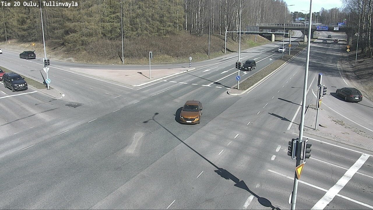 Kelikamerat Kuva Tie 20 Oulu, Tullinväylä, Oulu, Pohjois-Pohjanmaa