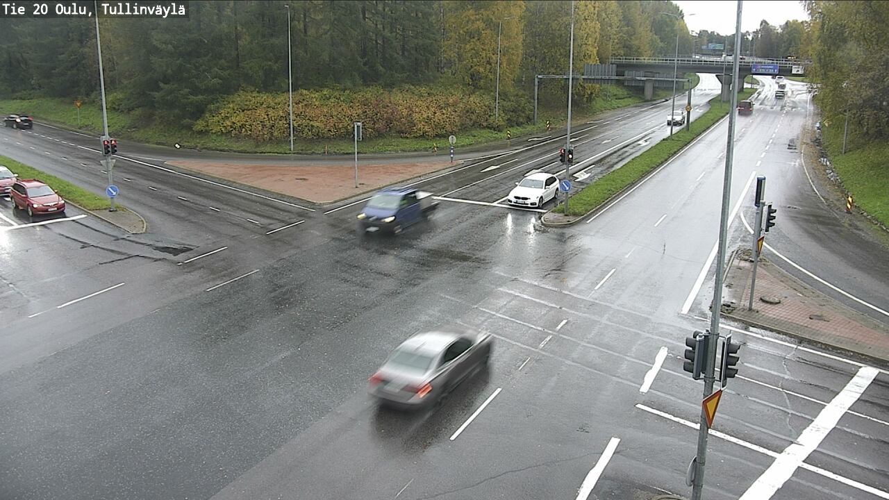 Weather Camera Image Väg 20 Uleåborg, Tullinväylä, Oulu, Pohjois-Pohjanmaa