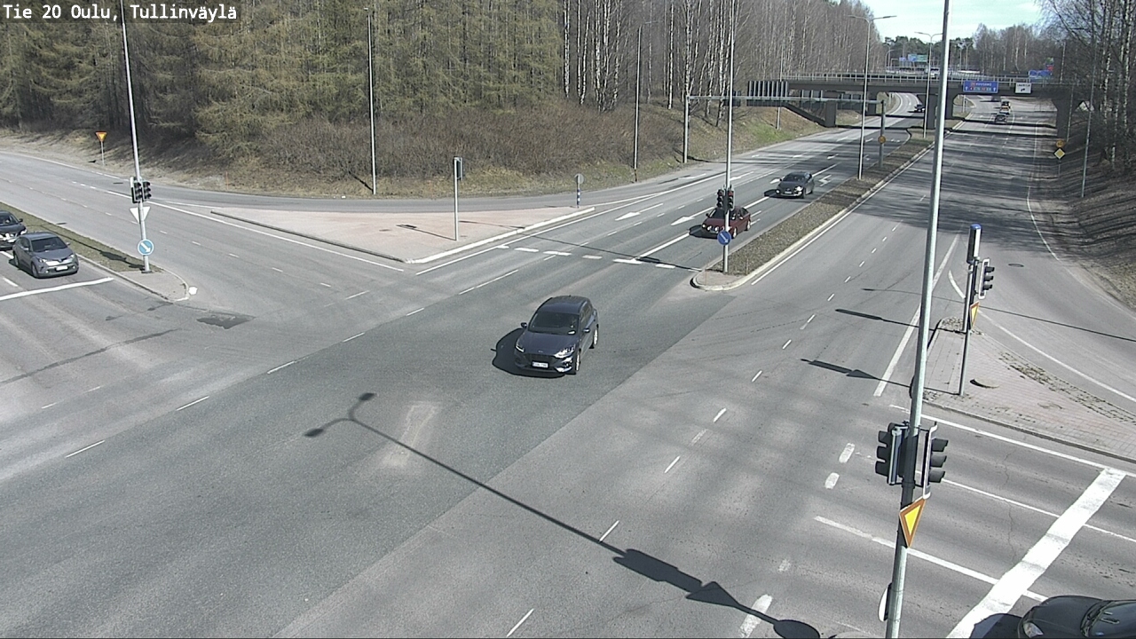 Kelikamerat Kuva Tie 20 Oulu, Tullinväylä, Oulu, Pohjois-Pohjanmaa