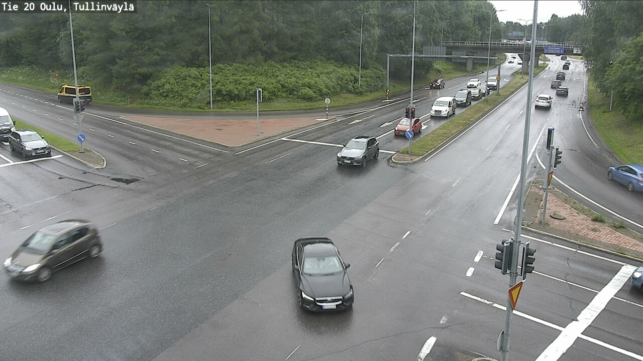 Weather Camera Image Road 20 Oulu, Tullinväylä, Oulu, Pohjois-Pohjanmaa