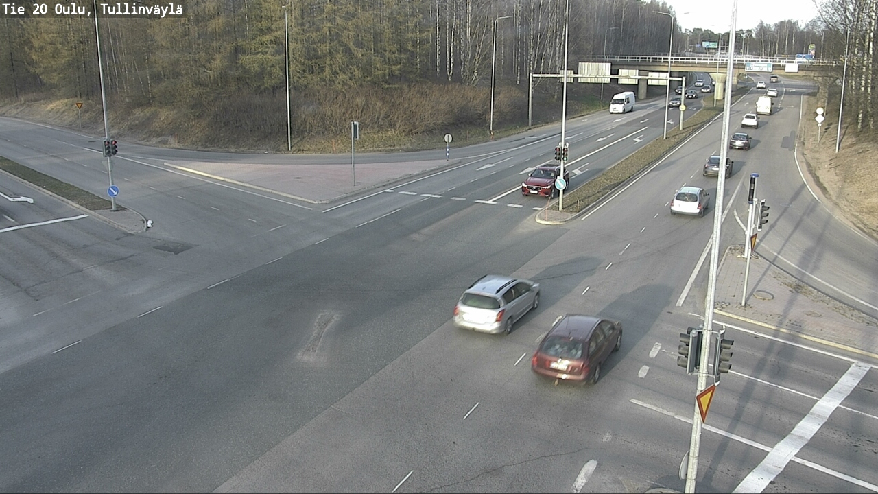Kelikamerat Kuva Tie 20 Oulu, Tullinväylä, Oulu, Pohjois-Pohjanmaa
