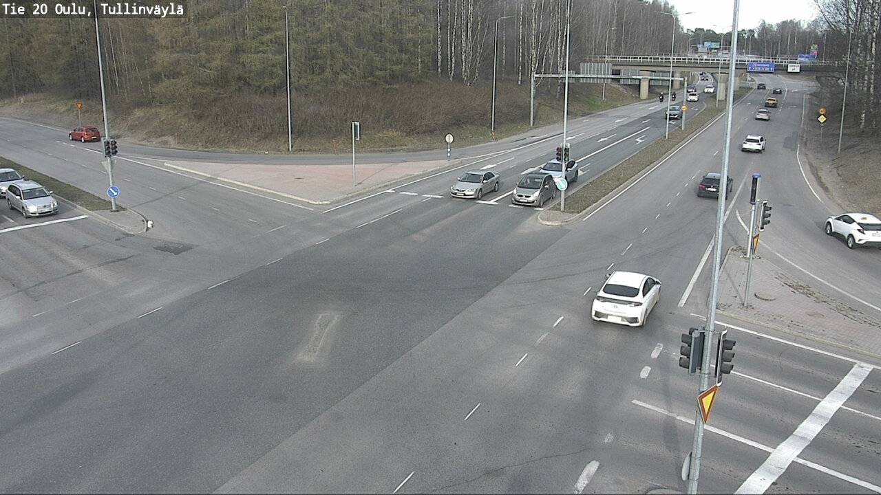 Kelikamerat Kuva Tie 20 Oulu, Tullinväylä, Oulu, Pohjois-Pohjanmaa