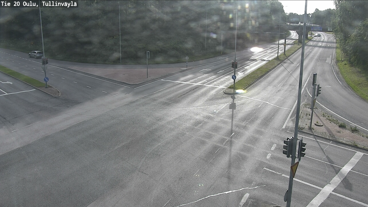 Weather Camera Image Väg 20 Uleåborg, Tullinväylä, Oulu, Pohjois-Pohjanmaa