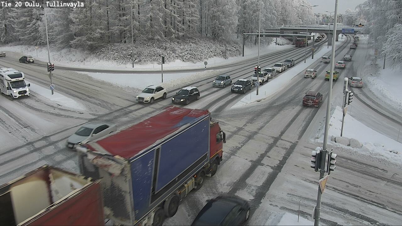 Kelikamerat Kuva Tie 20 Oulu, Tullinväylä, Oulu, Pohjois-Pohjanmaa