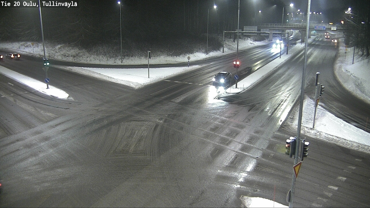 Weather Camera Image Väg 20 Uleåborg, Tullinväylä, Oulu, Pohjois-Pohjanmaa