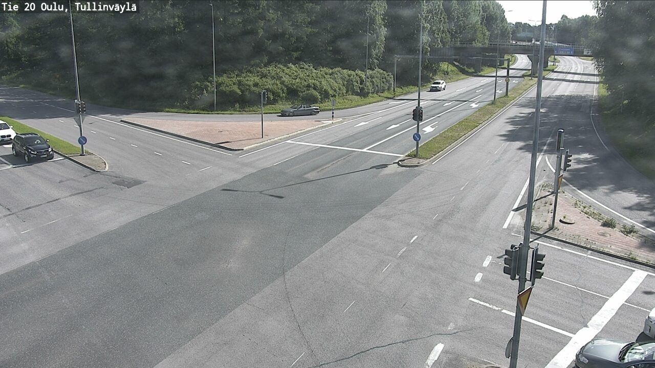 Weather Camera Image Väg 20 Uleåborg, Tullinväylä, Oulu, Pohjois-Pohjanmaa