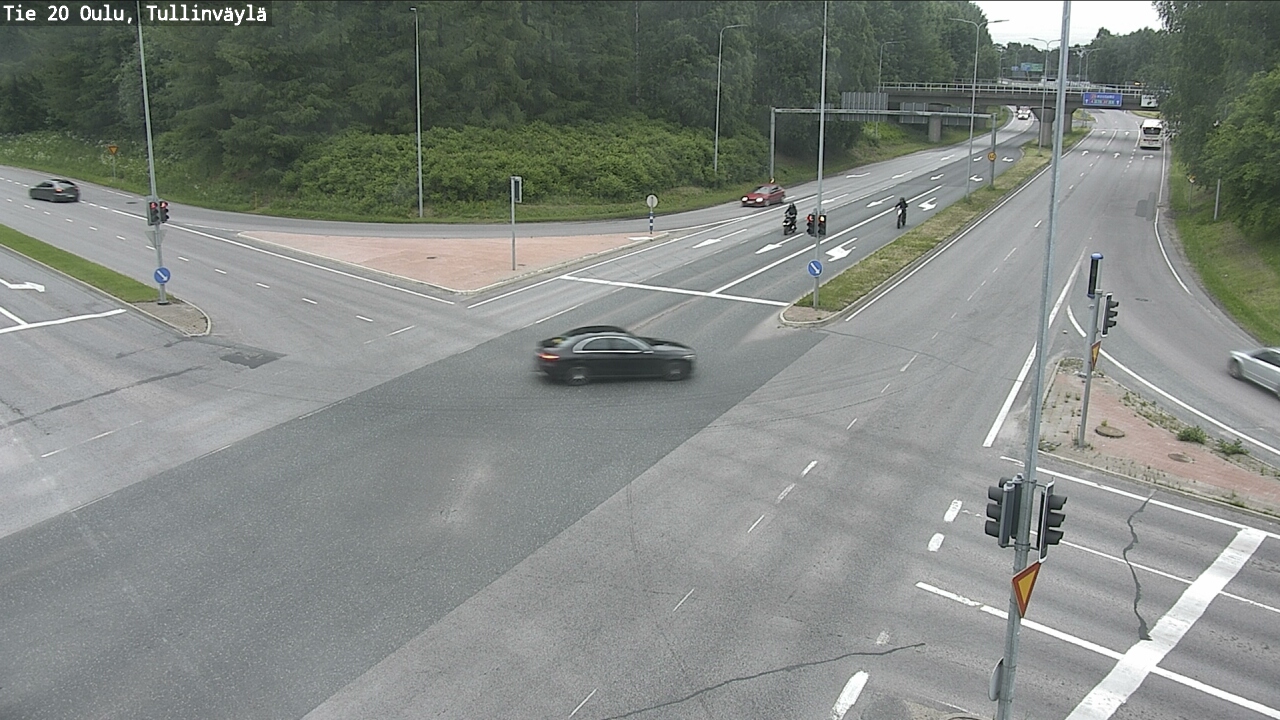 Weather Camera Image Väg 20 Uleåborg, Tullinväylä, Oulu, Pohjois-Pohjanmaa