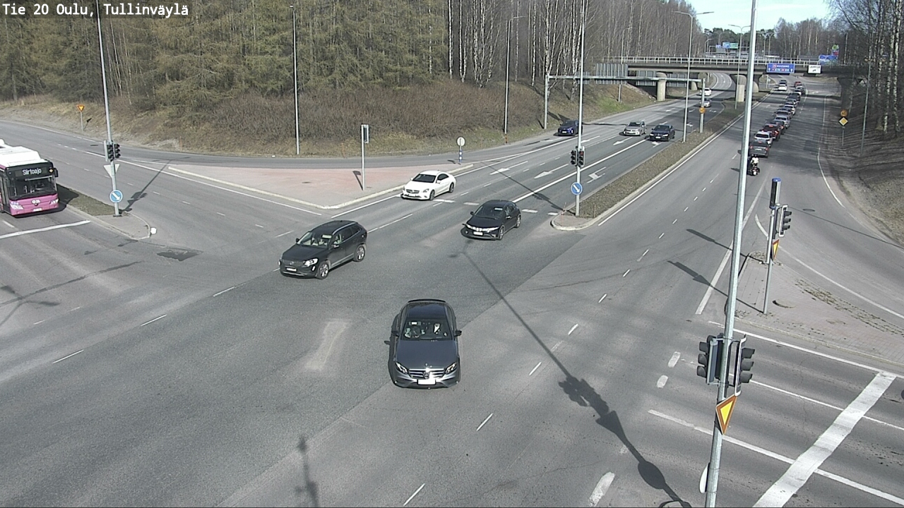 Kelikamerat Kuva Tie 20 Oulu, Tullinväylä, Oulu, Pohjois-Pohjanmaa