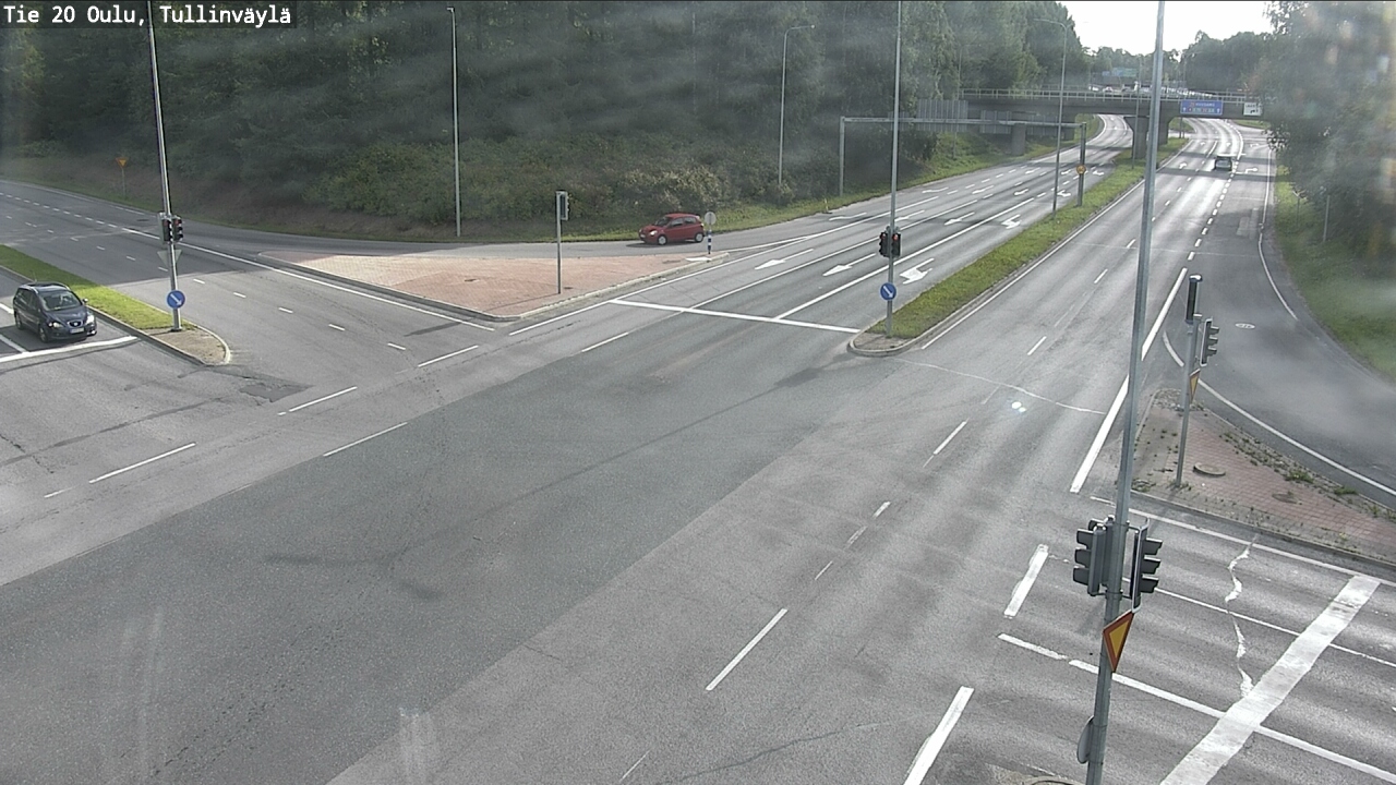 Weather Camera Image Väg 20 Uleåborg, Tullinväylä, Oulu, Pohjois-Pohjanmaa