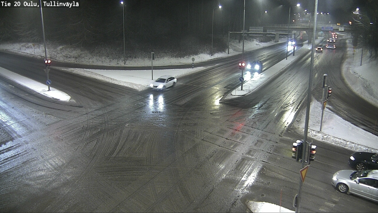 Weather Camera Image Väg 20 Uleåborg, Tullinväylä, Oulu, Pohjois-Pohjanmaa