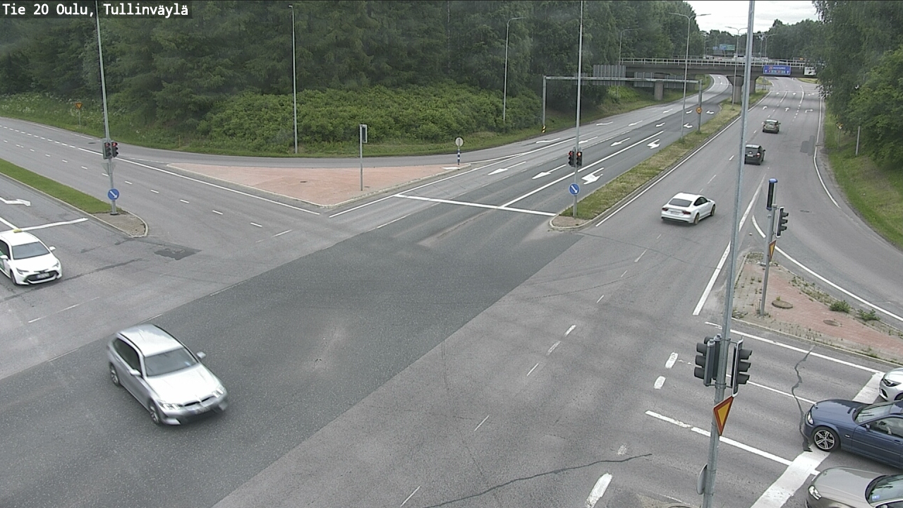Weather Camera Image Väg 20 Uleåborg, Tullinväylä, Oulu, Pohjois-Pohjanmaa