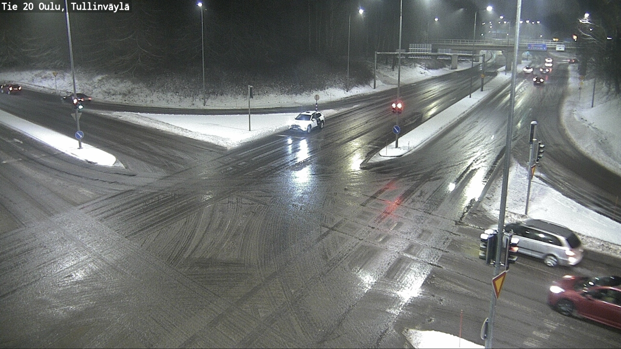 Weather Camera Image Väg 20 Uleåborg, Tullinväylä, Oulu, Pohjois-Pohjanmaa