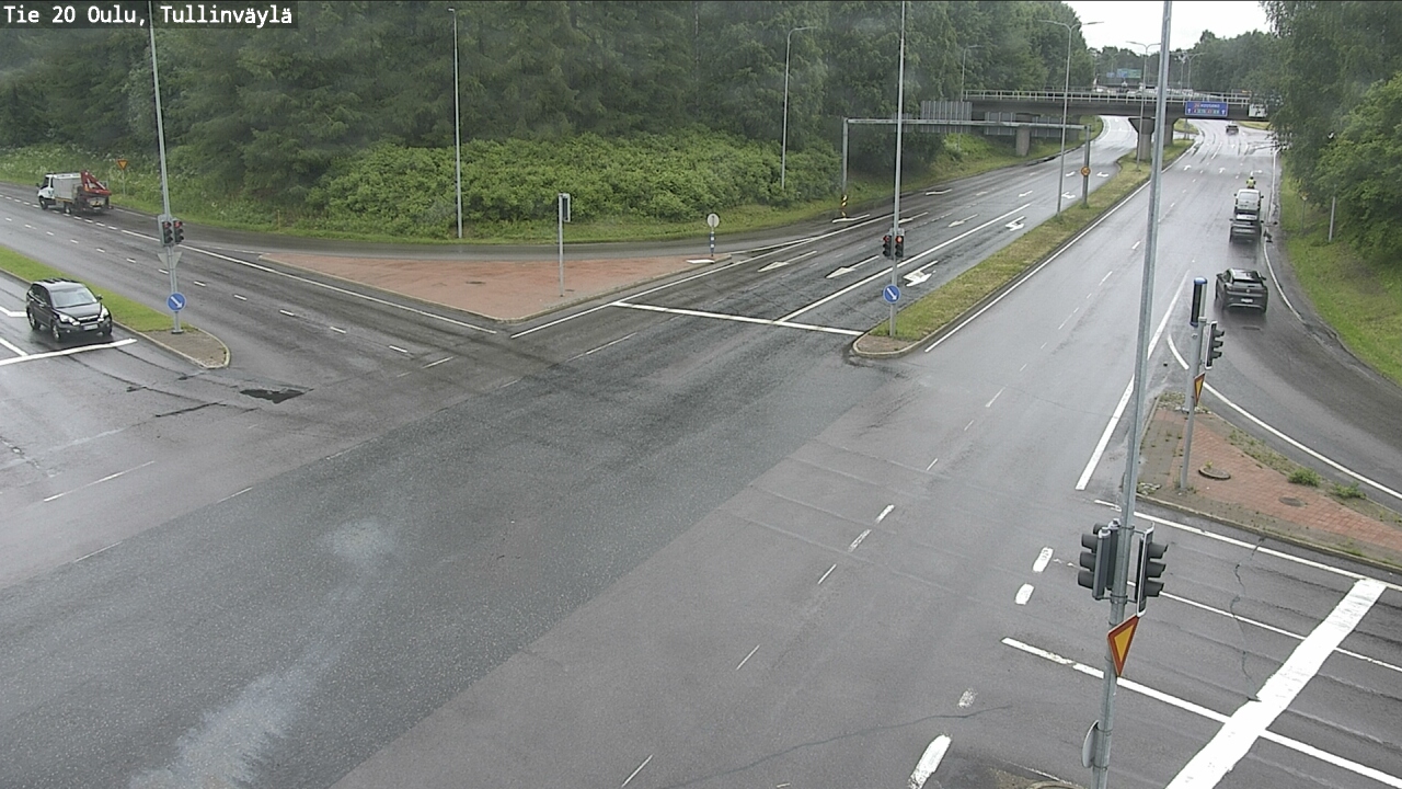 Weather Camera Image Road 20 Oulu, Tullinväylä, Oulu, Pohjois-Pohjanmaa