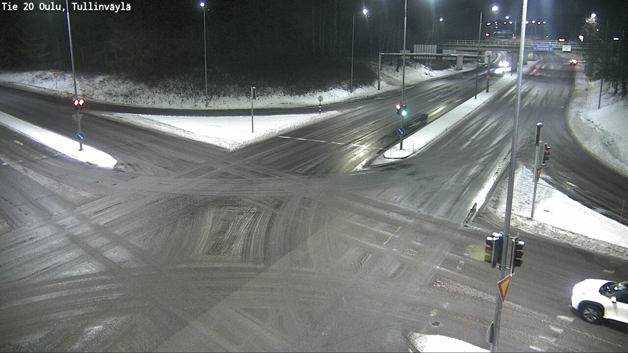 Weather Camera Image Väg 20 Uleåborg, Tullinväylä, Oulu, Pohjois-Pohjanmaa