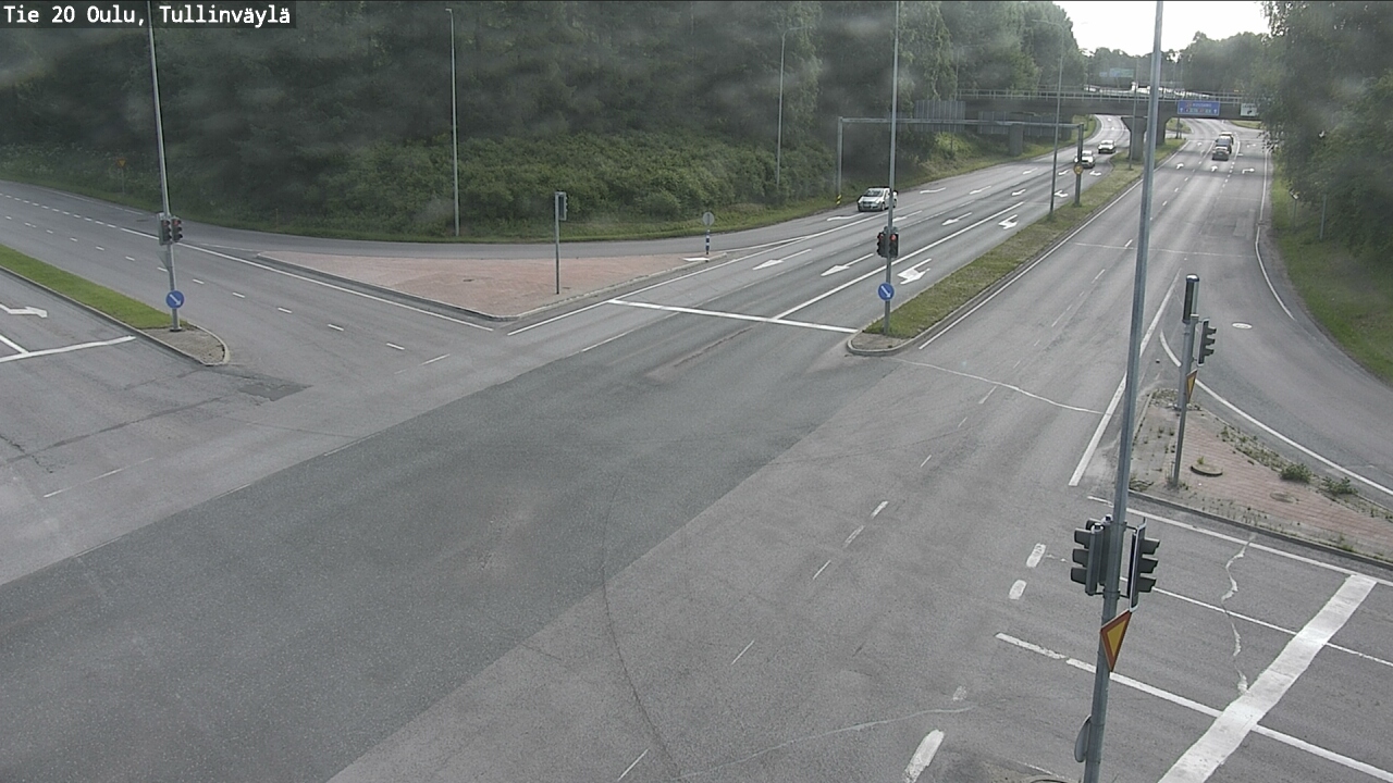 Weather Camera Image Väg 20 Uleåborg, Tullinväylä, Oulu, Pohjois-Pohjanmaa
