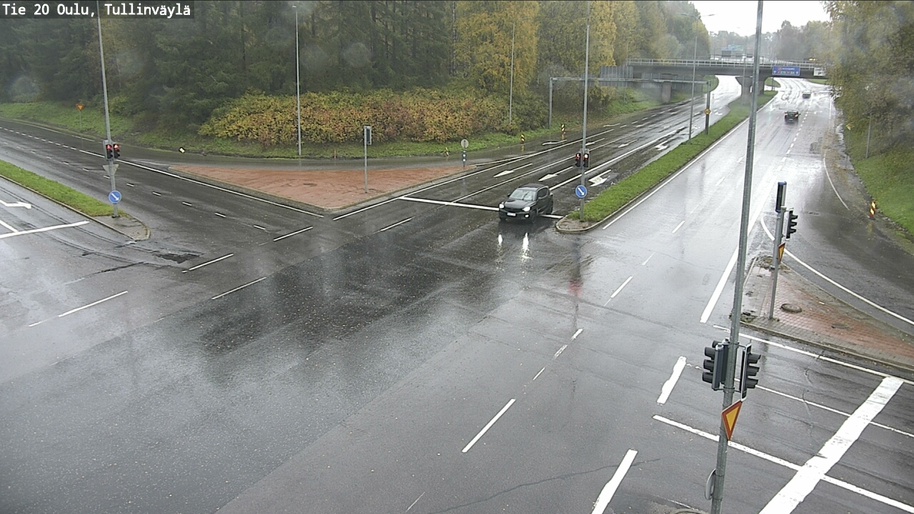 Weather Camera Image Väg 20 Uleåborg, Tullinväylä, Oulu, Pohjois-Pohjanmaa