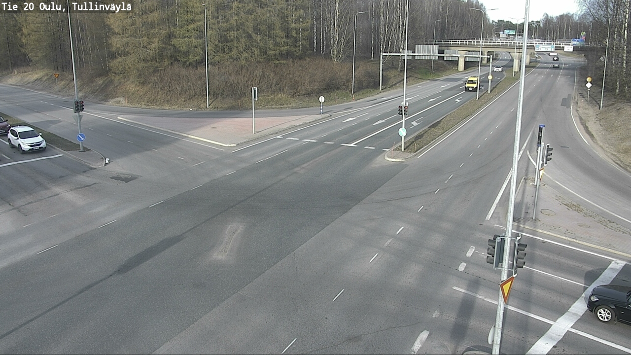 Kelikamerat Kuva Tie 20 Oulu, Tullinväylä, Oulu, Pohjois-Pohjanmaa