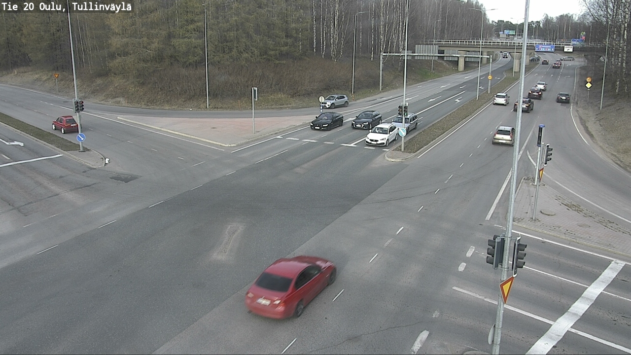 Kelikamerat Kuva Tie 20 Oulu, Tullinväylä, Oulu, Pohjois-Pohjanmaa
