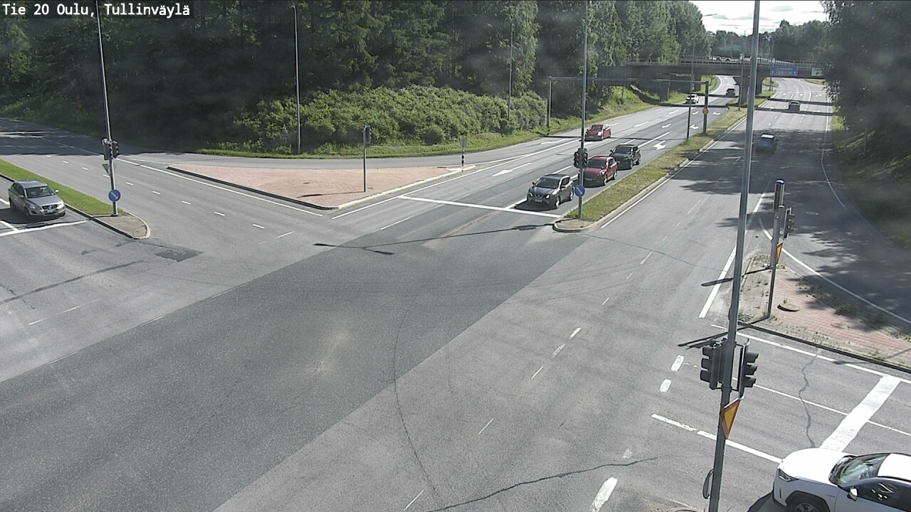 Weather Camera Image Väg 20 Uleåborg, Tullinväylä, Oulu, Pohjois-Pohjanmaa