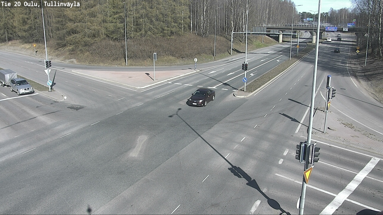 Kelikamerat Kuva Tie 20 Oulu, Tullinväylä, Oulu, Pohjois-Pohjanmaa