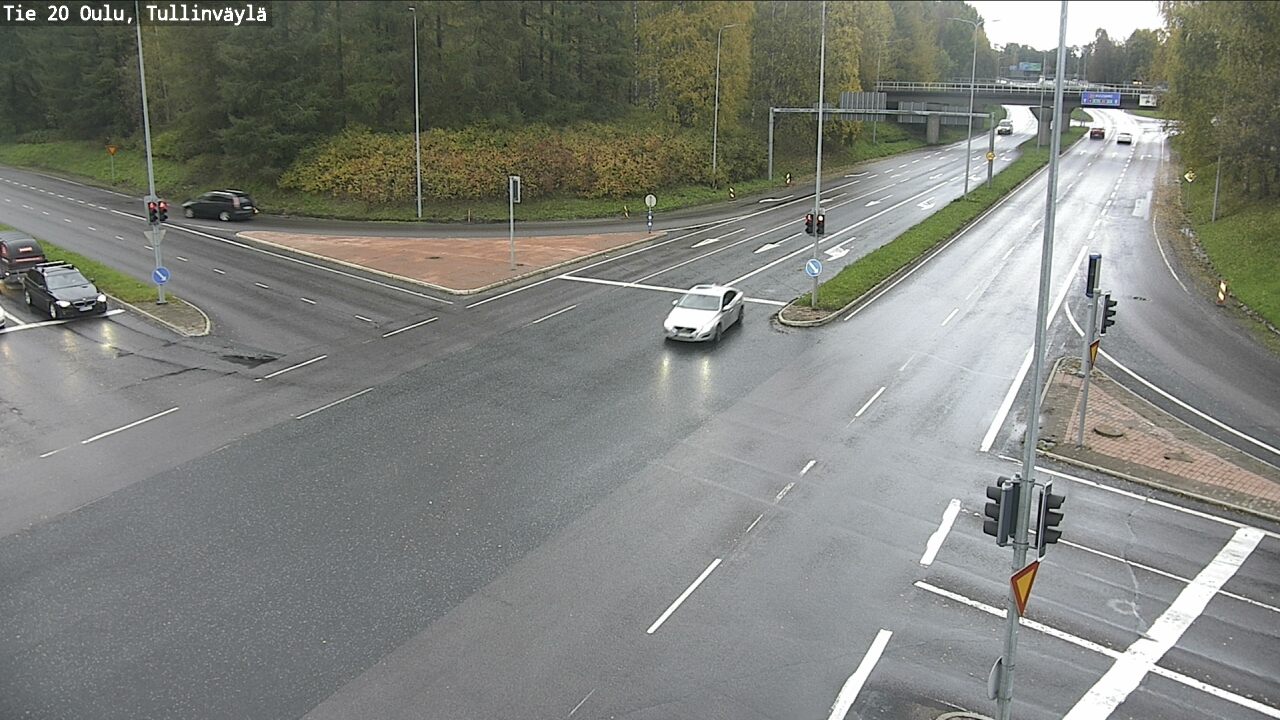 Weather Camera Image Väg 20 Uleåborg, Tullinväylä, Oulu, Pohjois-Pohjanmaa