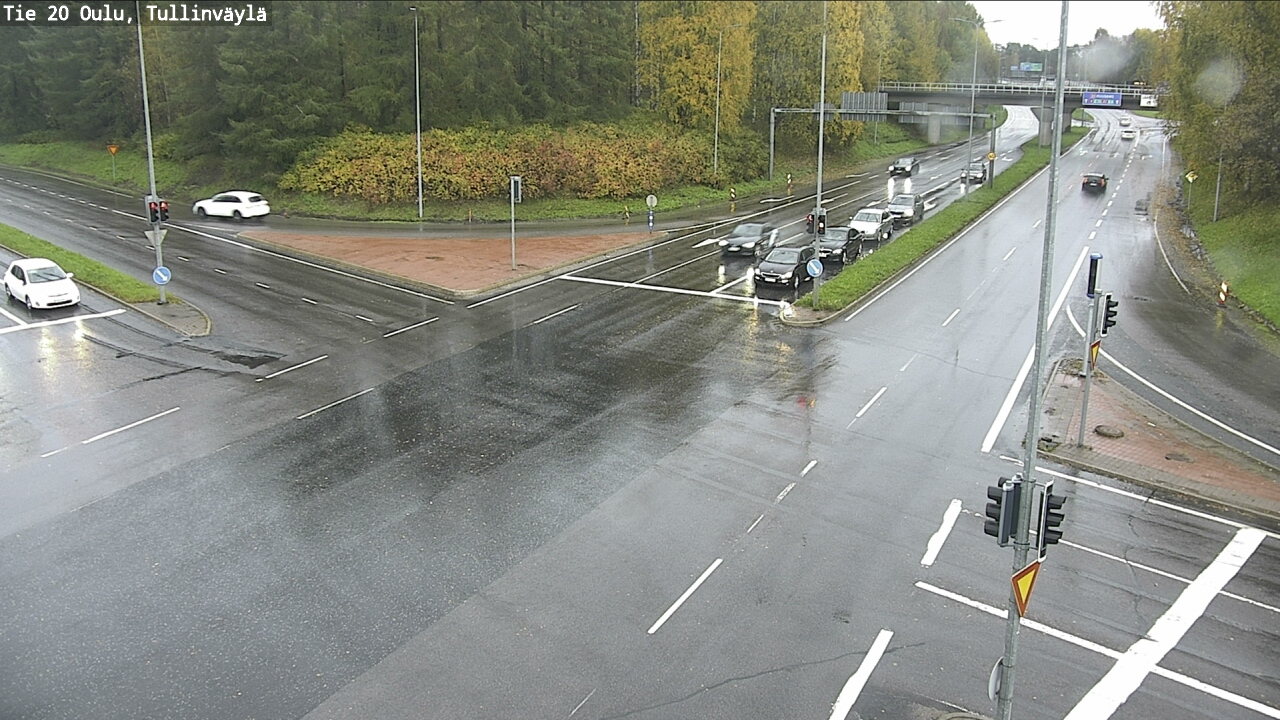 Weather Camera Image Väg 20 Uleåborg, Tullinväylä, Oulu, Pohjois-Pohjanmaa