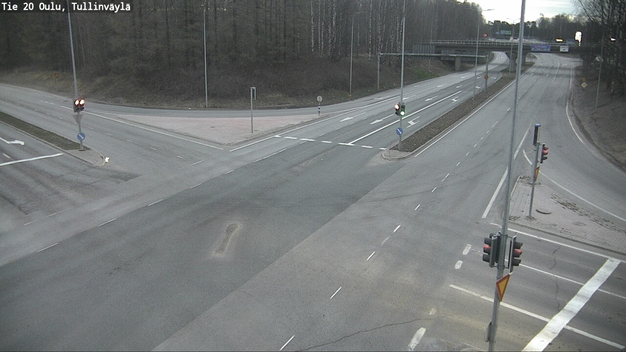 Kelikamerat Kuva Tie 20 Oulu, Tullinväylä, Oulu, Pohjois-Pohjanmaa