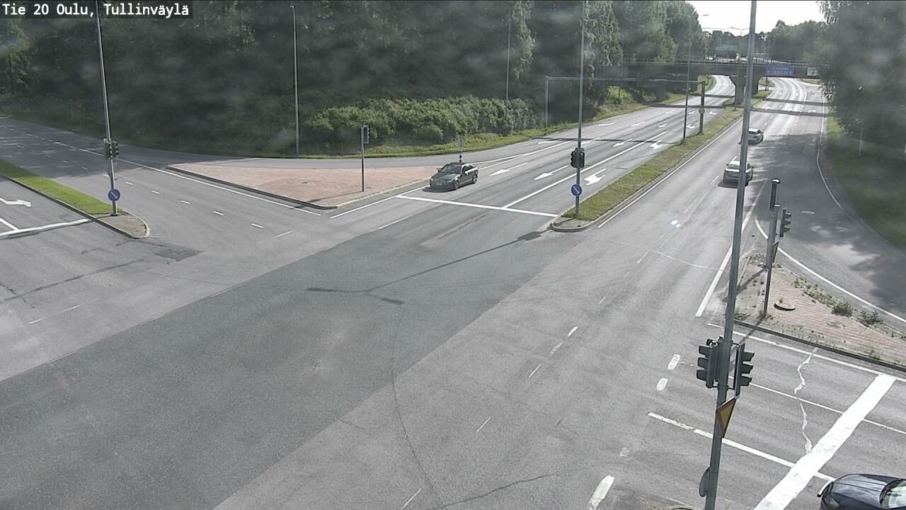 Weather Camera Image Väg 20 Uleåborg, Tullinväylä, Oulu, Pohjois-Pohjanmaa