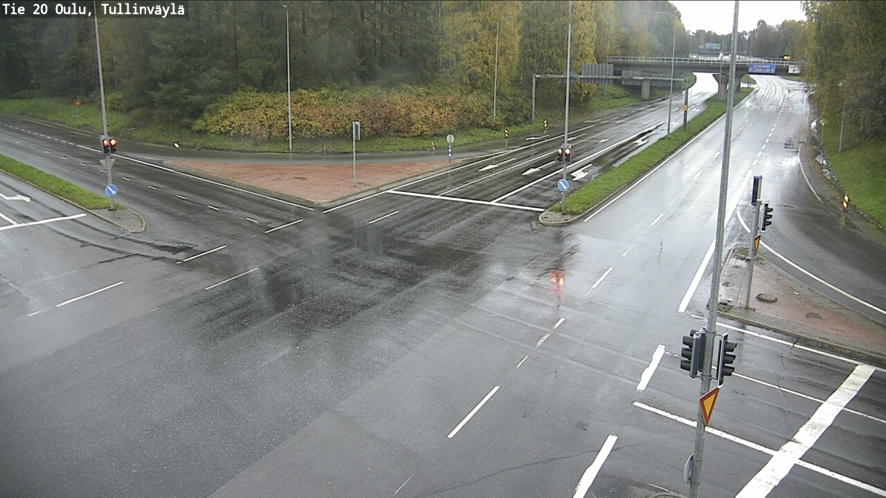 Weather Camera Image Road 20 Oulu, Tullinväylä, Oulu, Pohjois-Pohjanmaa