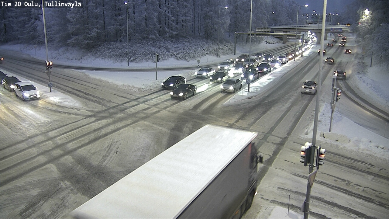 Kelikamerat Kuva Tie 20 Oulu, Tullinväylä, Oulu, Pohjois-Pohjanmaa