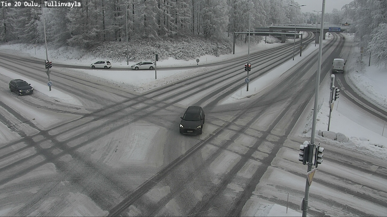 Weather Camera Image Väg 20 Uleåborg, Tullinväylä, Oulu, Pohjois-Pohjanmaa